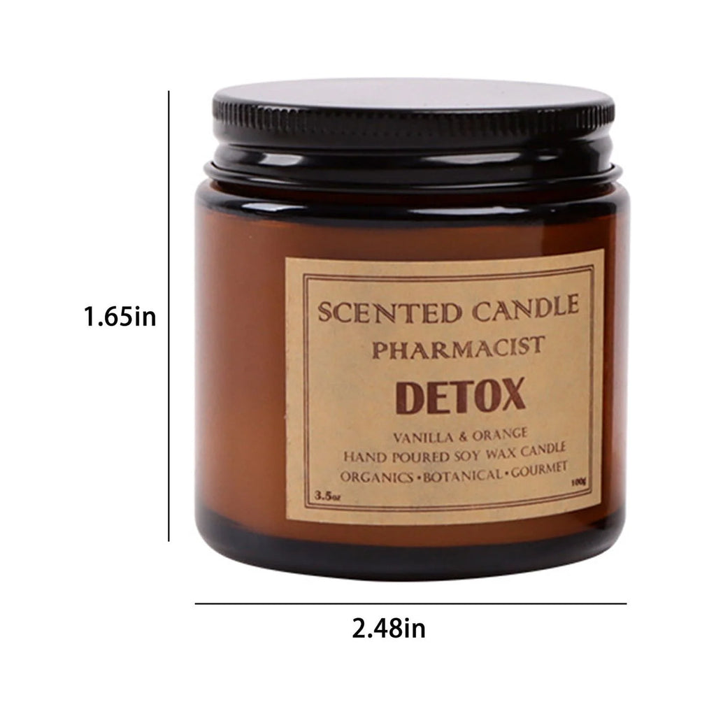 Lavender Eucalyptus Aromatherapy Candle – 7oz Soy Wax, Scented Candle for Stress Relief & Relaxation – Gift for Women & Men, Home & Bedroom Decor
