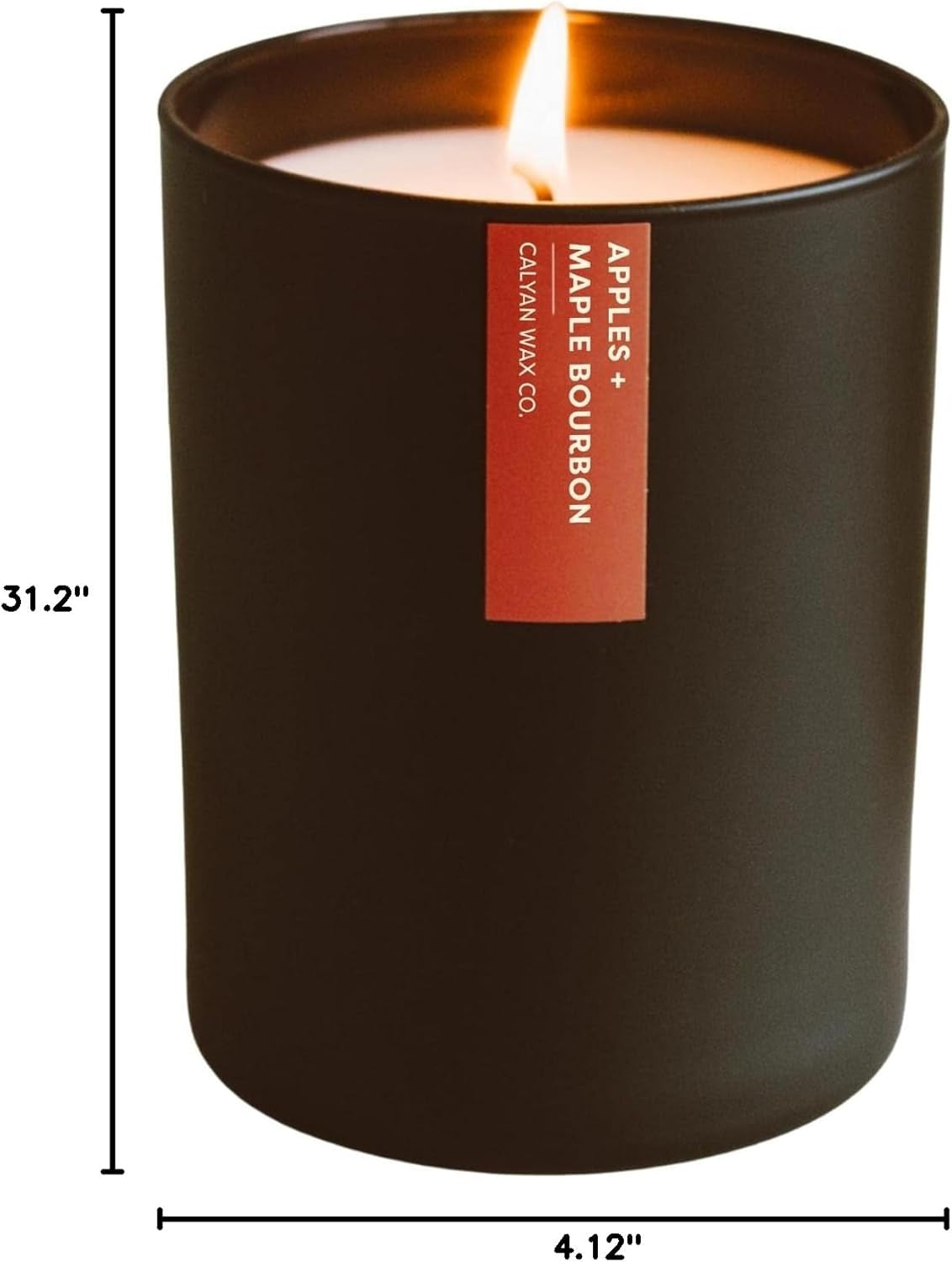Apples & Maple Bourbon Scented Soy Candle