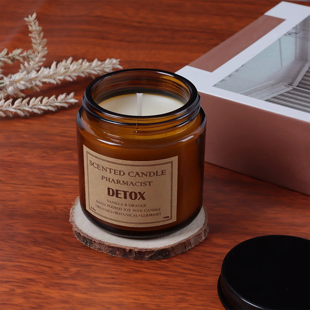 Lavender Eucalyptus Aromatherapy Candle – 7oz Soy Wax, Scented Candle for Stress Relief & Relaxation – Gift for Women & Men, Home & Bedroom Decor